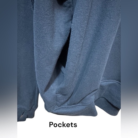 All In Motion Womens Activewear Crewneck Pullover Sweatshirt Pockets Size Large - Picture 5 of 12